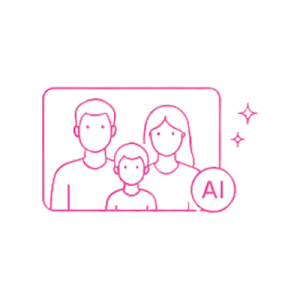 Creación de imagen familiar con IA + edición